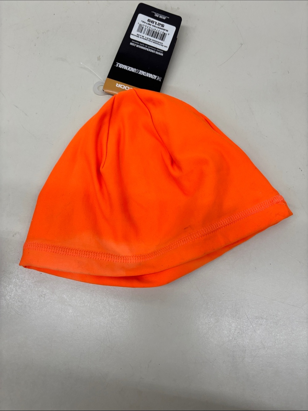 NWT Under Armour Men’s Orange Stretch Beanie - Picture 5 of 7